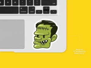 Cartoon Frankenstein Sticker
