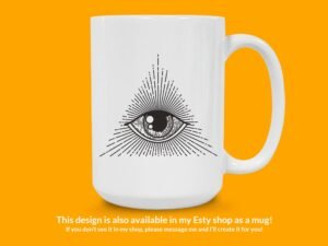 All Seeing Eye Sticker