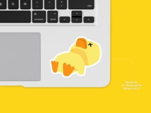 Dead Duck Sticker