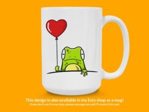 Cute Frog Sticker