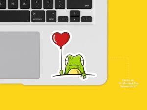 Cute Frog Sticker