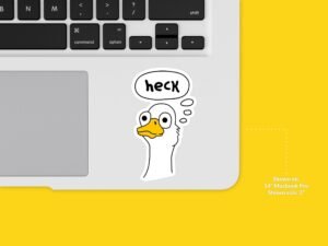 Heck Goose Sticker