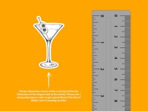 Eyeball Martini Sticker