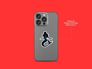 Night Sky Mermaid Sticker