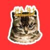 Royal Kitten Sticker