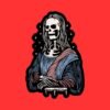 Skeleton Mona Lisa Sticker