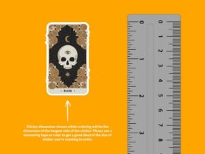 Death Tarot Card Sticker