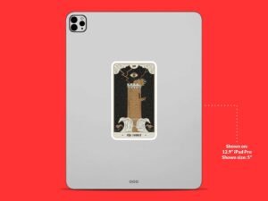 The Tower Tarot Card Sticker