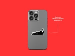 Silly Black Cat Sticker