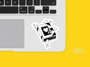 Mystical Heart Journal Sticker