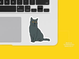 British Shorthair Cat Sticker