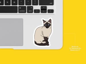 Siamese Cat Sticker