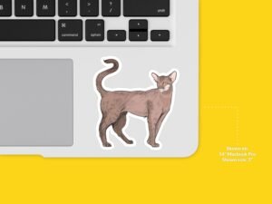 Oriental Shorthair Cat Sticker