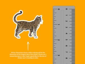 Bengal Cat Sticker