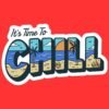 Chill Beach Tropical Sticker