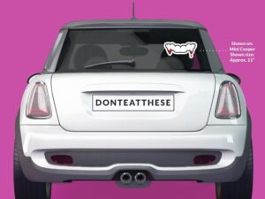 Vampire Fangs Sticker