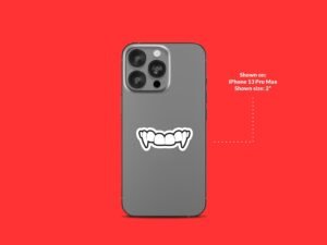 Vampire Fangs Sticker