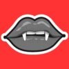 Gothic Vampire Sticker