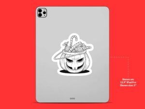 Jack O Lantern Sticker