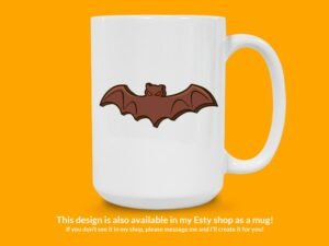 Candy Bat Sticker