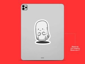 Cute Little Ghost Sticker