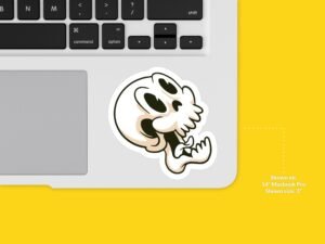 Skull Sticker
