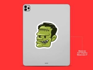 Cartoon Frankenstein Sticker