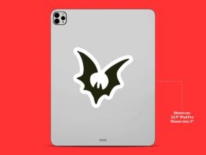 Black Bat Sticker