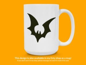 Black Bat Sticker
