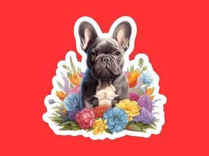 French Bulldog Sticker