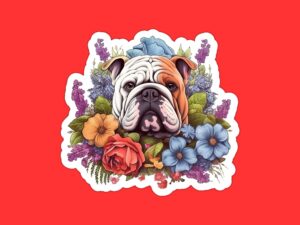 Bulldog Sticker