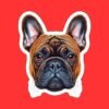 French Bulldog Sticker
