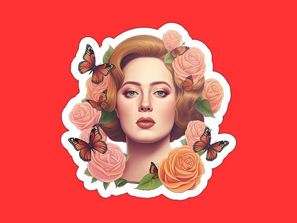 Adele-Sticker-B0D1SZH68L