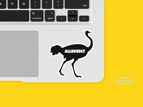 Allegedly-Ostrich-Letterkenny-sticker-B0D1T7R8WN-7