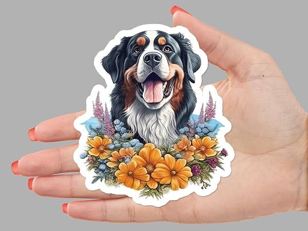 Bernese-Mountain-Dog-Sticker-B0D1T4MFWZ