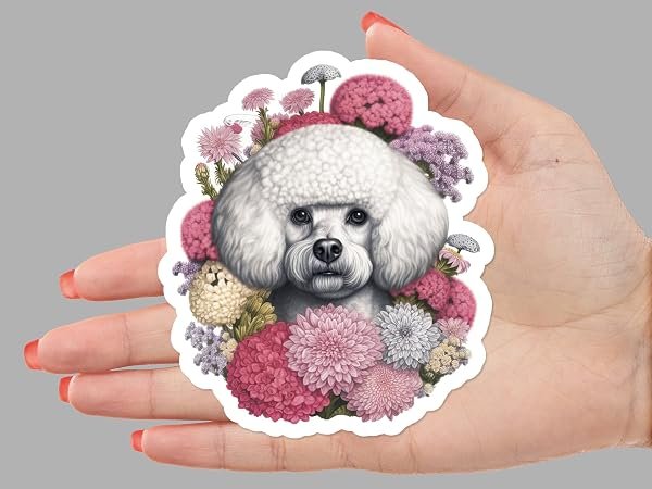 Bichon-Frise-Dog-Sticker-B0D1SXB2RC