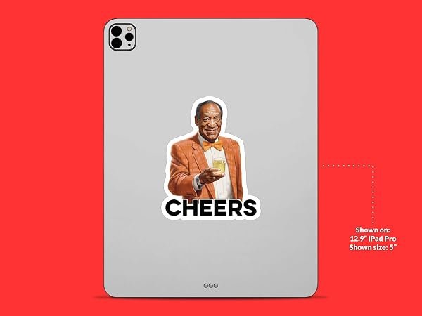 Bill-Cosby-Cheers-Sticker-B0D1TDBMLR-8