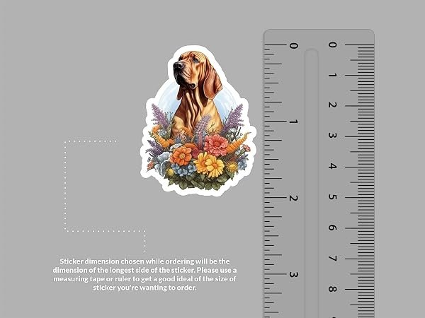 Bloodhound-Dog-Sticker-B0D1T2GPT2-2