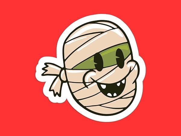 Cartoon-Mummy-Sticker-B0D1TX8WKC
