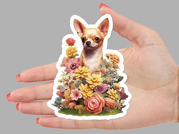 Chihuahua-Dog-Sticker-B0D1T41LRV