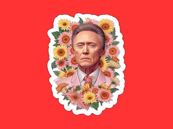 Christopher-Walken-Sticker-B0D1SXFSMP