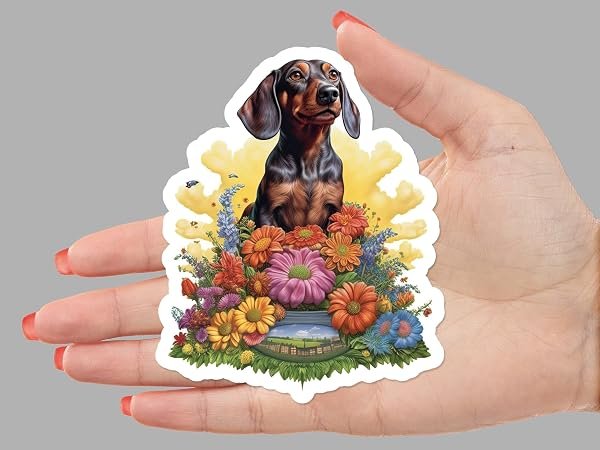 Dachshund-Dog-Sticker-B0D1T8PQ3V