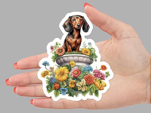 Dachshund-Sticker-B0D1SZ3RXH