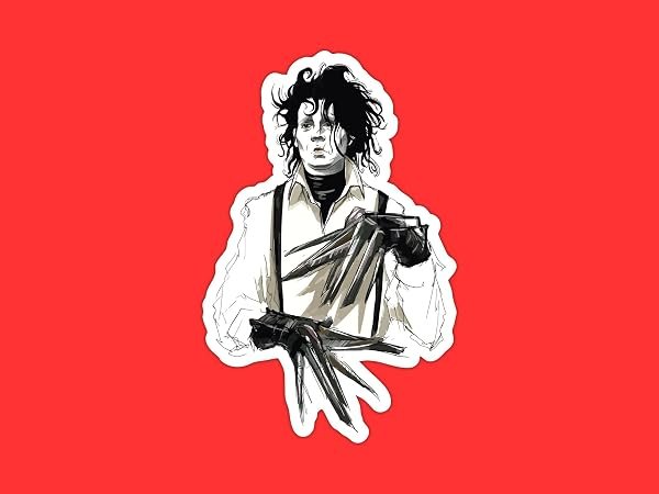 Edward-Scissorhands-Sticker-B0D1WYRH26