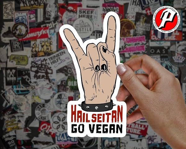 Hail-Seitan-Vegan-Sticker-B0D1V5JQNY