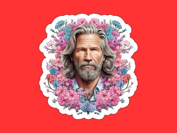Jeff-Bridges-Sticker-B0D1TB7RLC