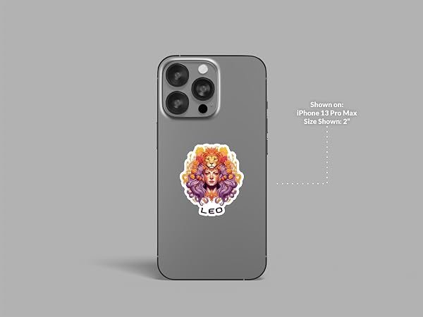 Leo-Zodiac-Sticker-B0D1SWTV5N-2
