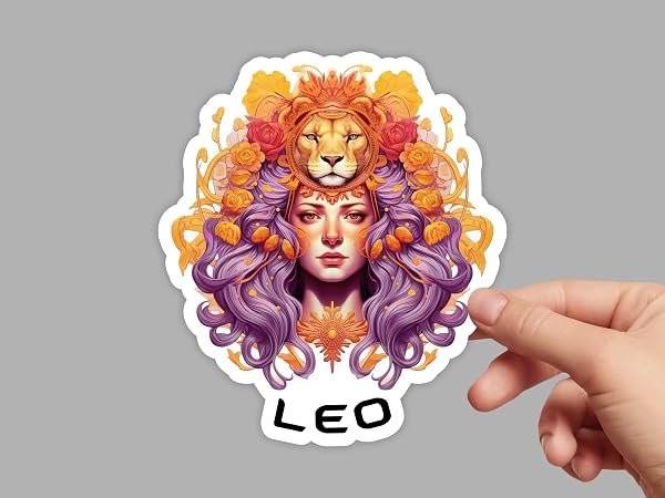 Leo-Zodiac-Sticker-B0D1SWTV5N