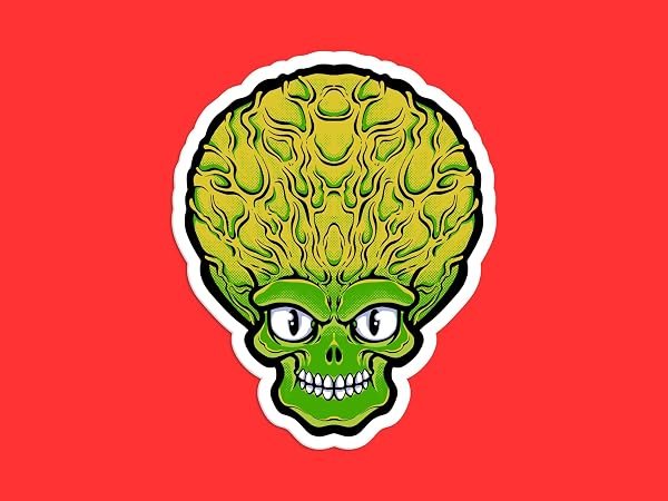 Mars-Attacks-Sticker-B0D1TYMGHP