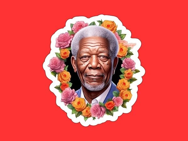 Morgan-Freeman-Sticker-B0D1T3NJV3